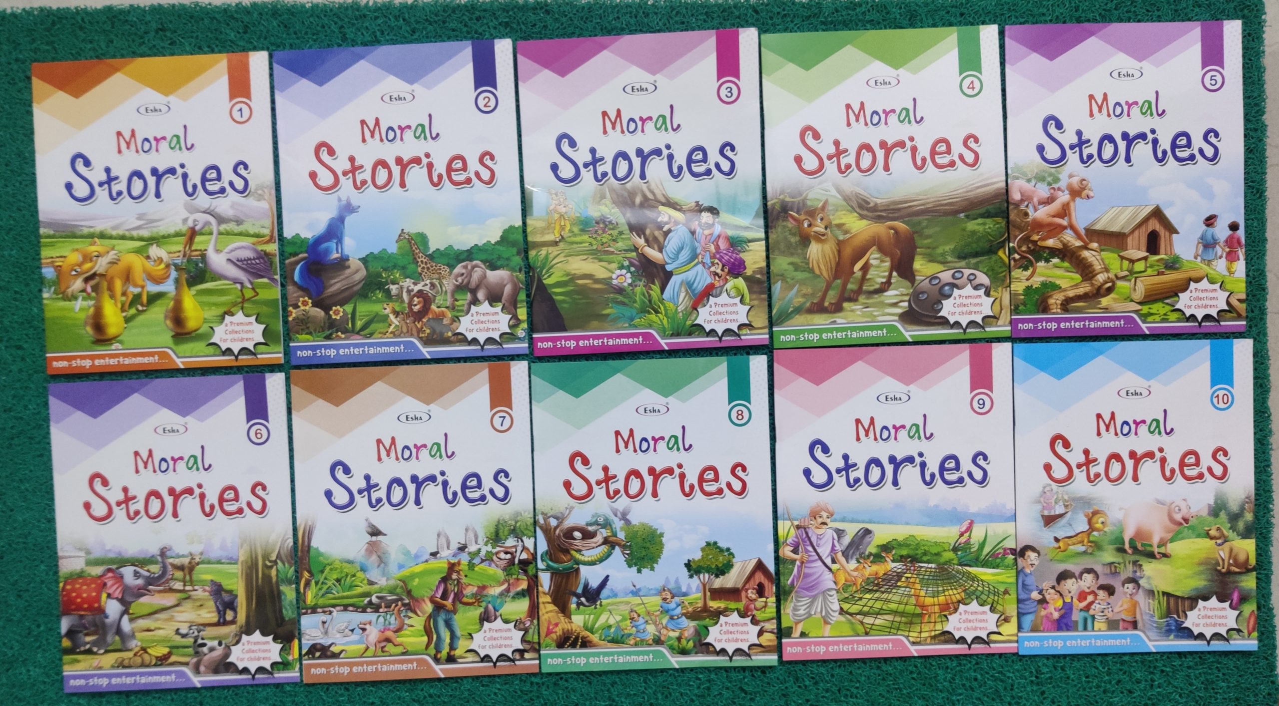 Combo of 10 Moral Story books