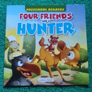 Four friends and a Hunter English  Story Book
