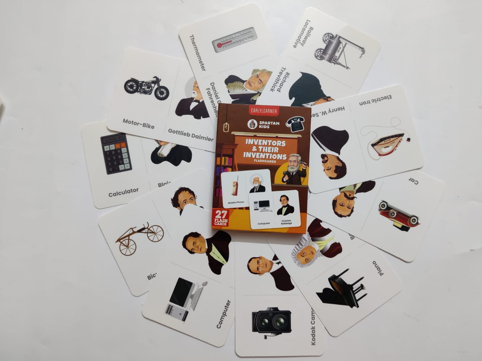 Inventors and their Inventions Flash card