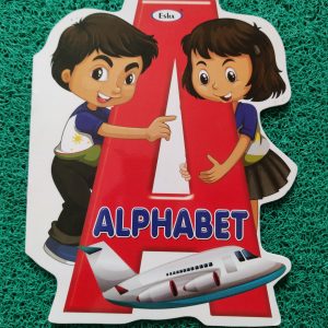 Jumbo Alphabet Cut shape Coloring book