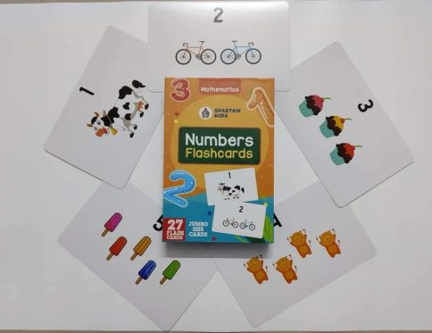Jumbo Numbers Flash cards