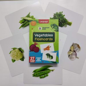 Jumbo Vegetables Flash cards