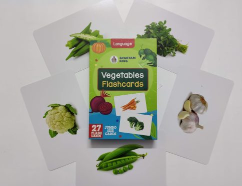Jumbo Vegetables Flash cards
