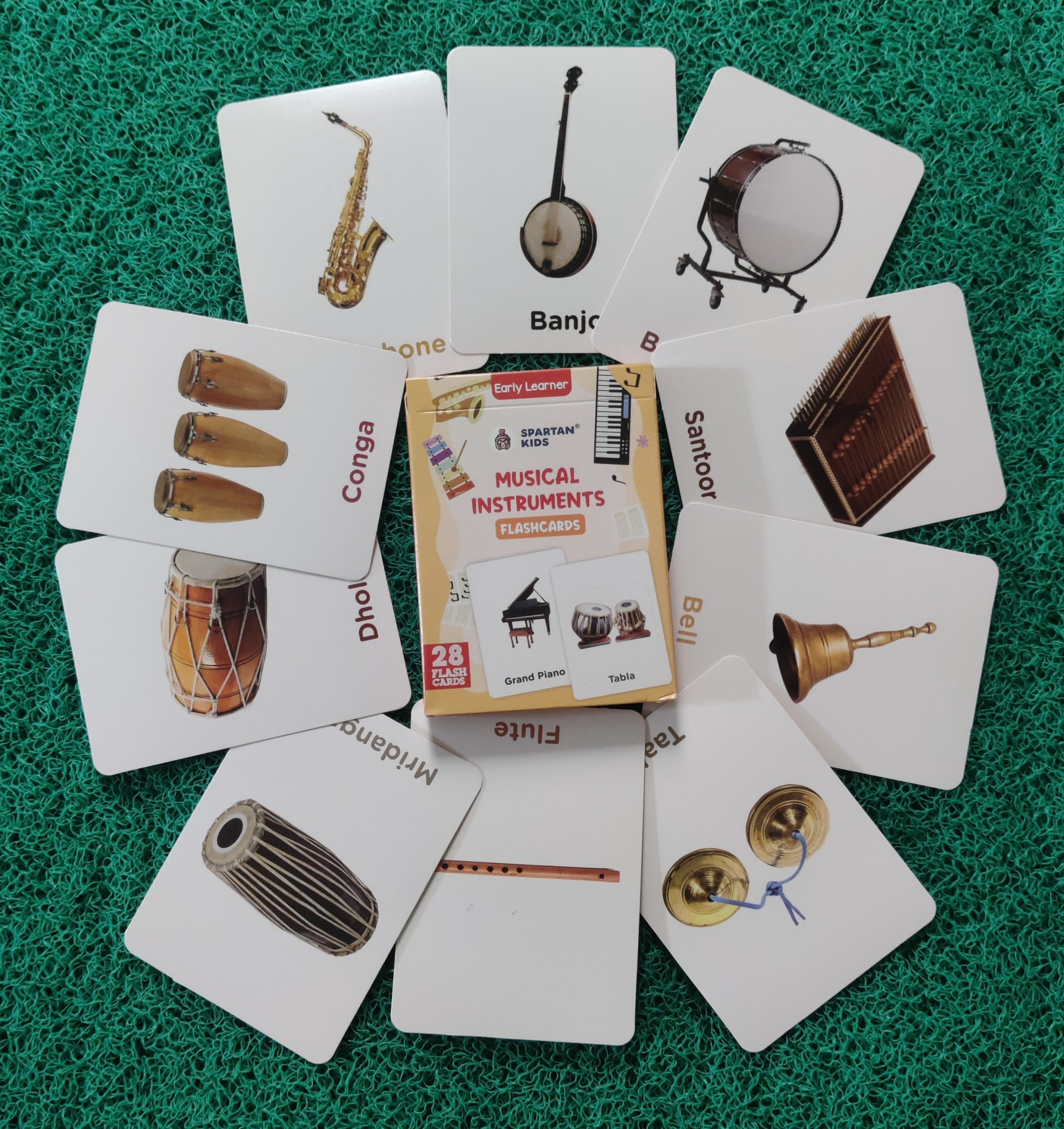 Musical Instruments Flash Cards