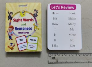 Sight words Flash cards1