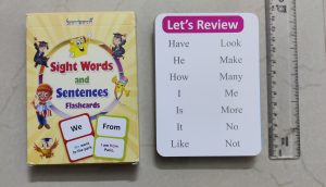 Sight words Flash cards2