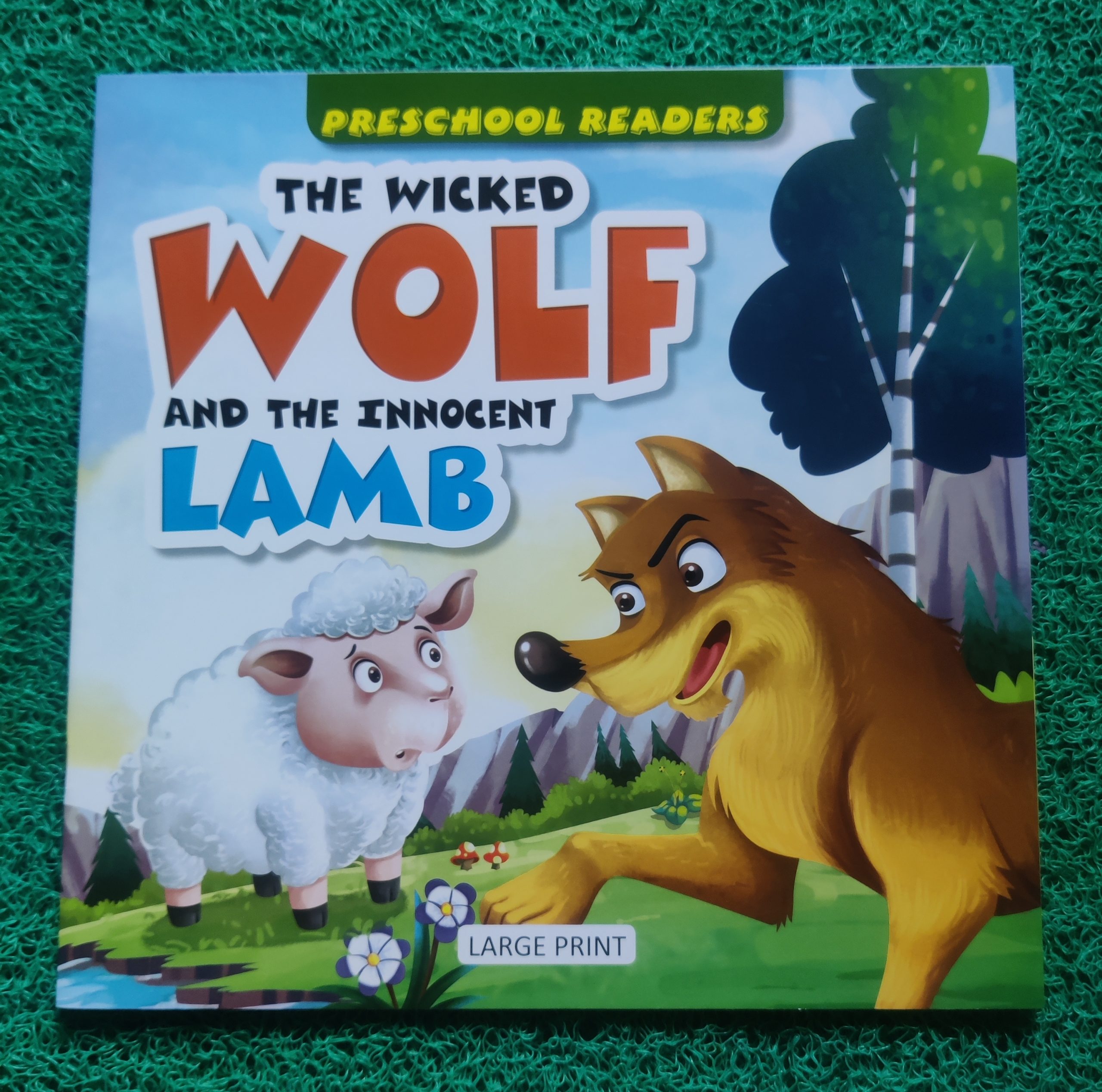 The Wicked wolf and the Innocent lamb English Story Book
