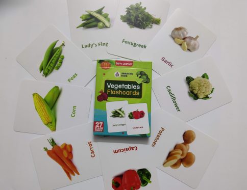 vegetables Flash cards