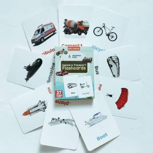Vehicles Flash cards