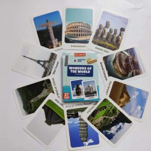 Wonders of world Flash Cards