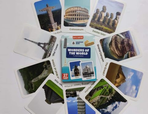 Wonders of world Flash Cards