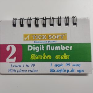 Maths 2 Digits (Learn 1 to 99 )Flip Book