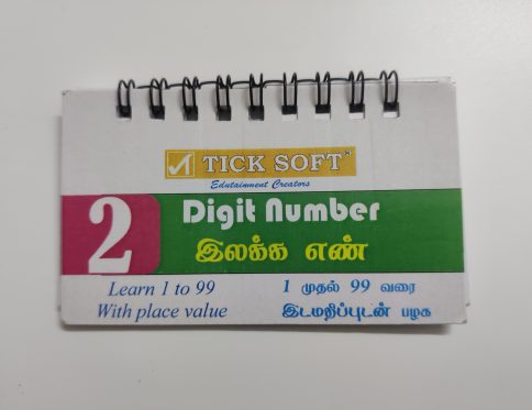 Maths 2 Digits (Learn 1 to 99 )Flip Book