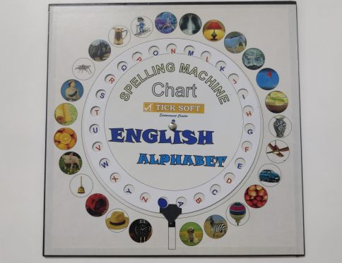 English Alphabet- Words Learning Wheel